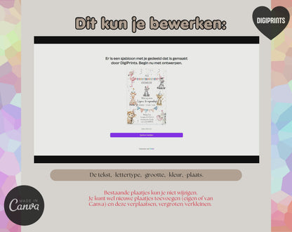 Vaderdag BBQ Uitnodiging Grillen en Chillen | Canva Template | A5 A6 WhatsApp | Direct Download